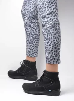 Hallux Valgus|Wandelschoenen|Wolky Whynot HV zwart nubuck