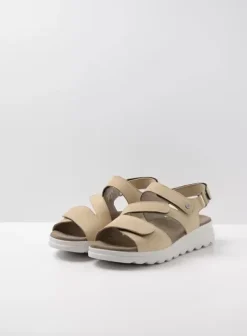 Sandalen|Voorjaar/zomer|Wolky Yard beige nubuck