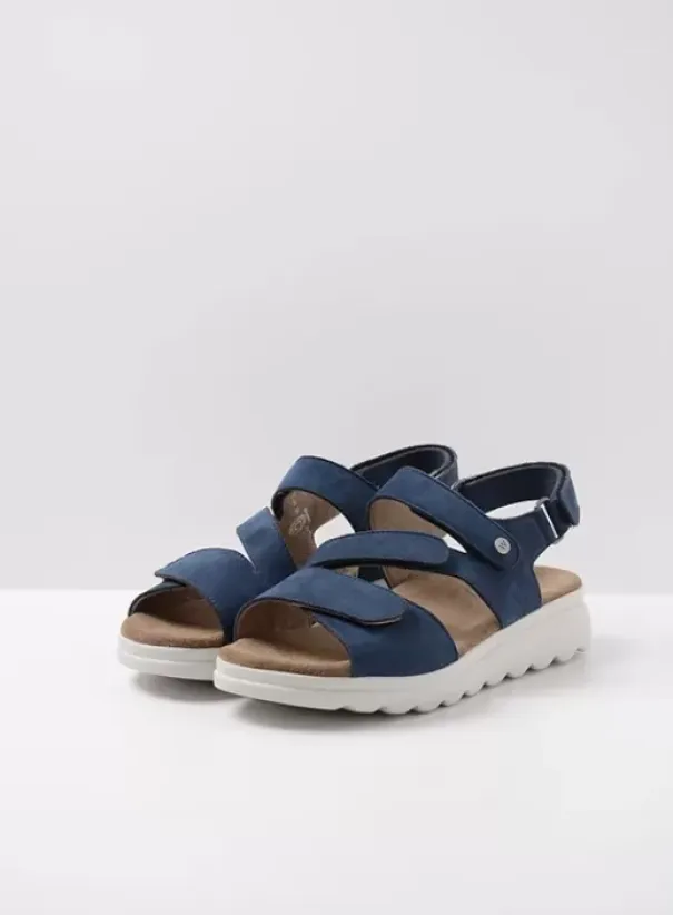 Sandalen|Voorjaar/zomer|Wolky Yard denim nubuck