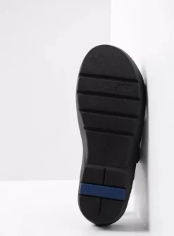 Slippers|Wolky Zaandam zwart nubuck