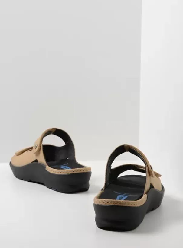 Slippers|Wolky Zaandam beige nubuck