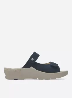 Slippers|Voorjaar/zomer|Wolky Zaandam denim nubuck
