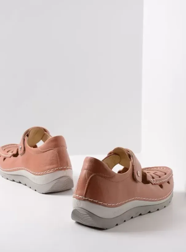 Voorjaar/zomer|Wolky Zambezi oud roze leer