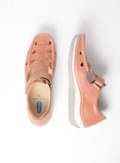 Voorjaar/zomer|Wolky Zambezi oud roze leer