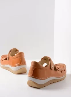 Voorjaar/zomer|Wolky Zambezi oranje leer