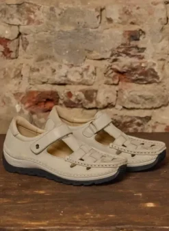 Voorjaar/zomer|Wolky Zambezi gebroken wit leer