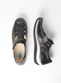 Voorjaar/zomer|Wolky Zambezi zwart leer